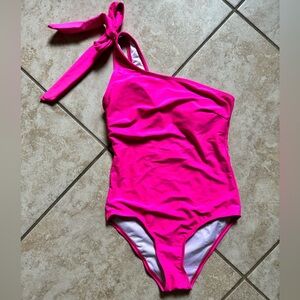 One piece hot pink swimsuit. Size small